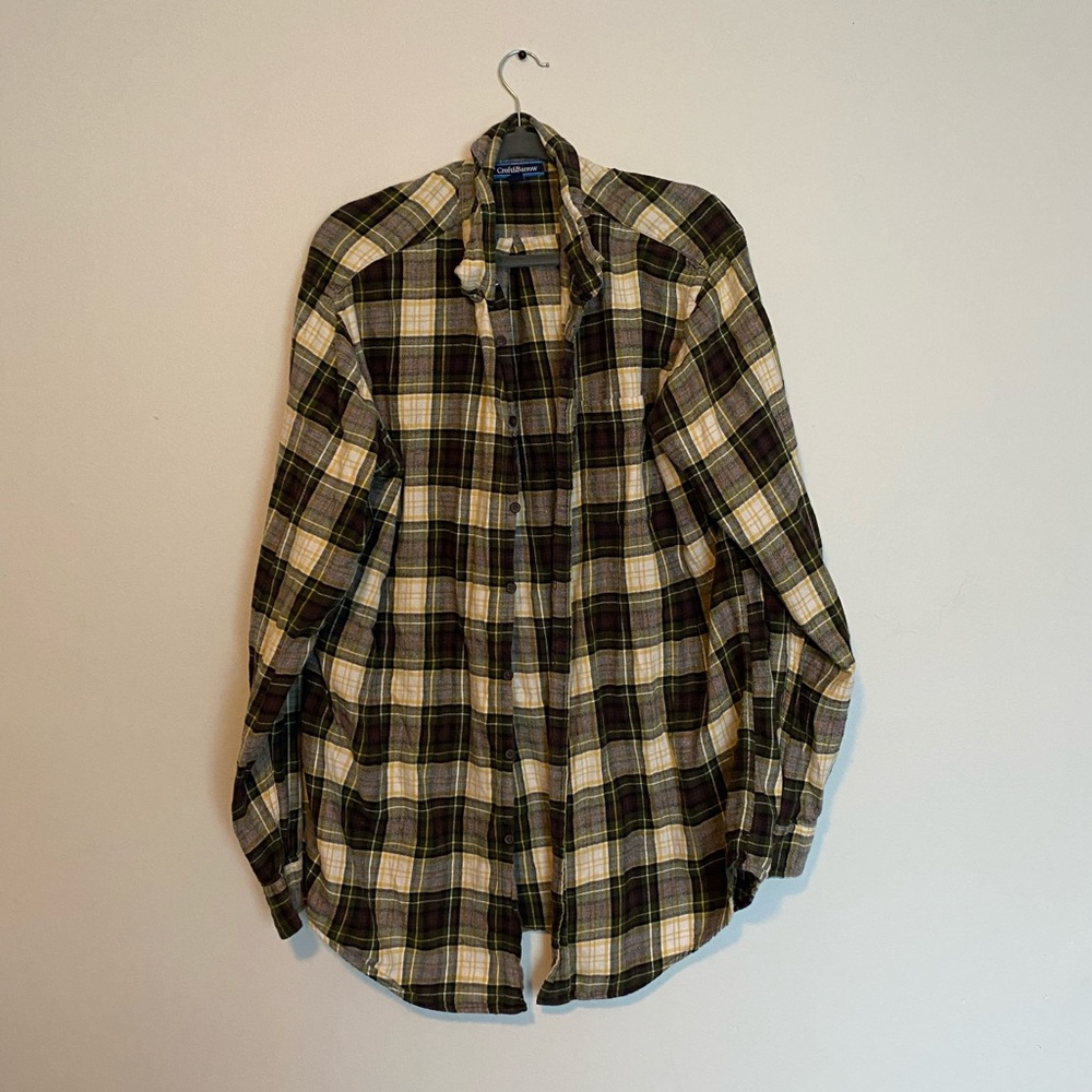 crofts and barrow flannel, size xl